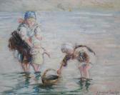 LYNNFORD JONES,Mother and Children on a Beach,Keys GB 2014-05-16