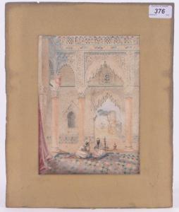 LYNTON Harry Stanton 1886-1904,Arabian interior scene,1889,Burstow and Hewett GB 2017-05-03
