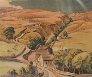 LYONS-WILSON William 1892-1981,The Road to Dent Station, Settle & Carlisle Railwa,Mallams 2024-07-10