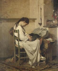 LYTRAS Nikoforos 1832-1904,A moment of rest,Christie's GB 2009-05-14