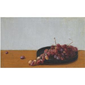 LYTRAS Pericles 1888-1940,STILL LIFE WITH RED GRAPES,Sotheby's GB 2010-05-17