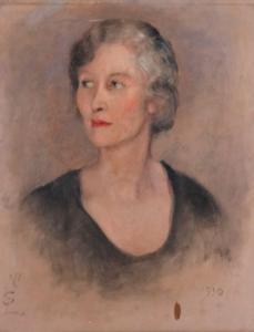 LYTTON Neville Stephen 1879-1951,Portrait of Cecily Mary Severne,1930,Bellmans Fine Art Auctioneers 2022-11-15
