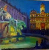 Mézié Suzanne 1928,Place des Terreaux à Lyon,Conan Auction (cwwa) FR 2014-11-02