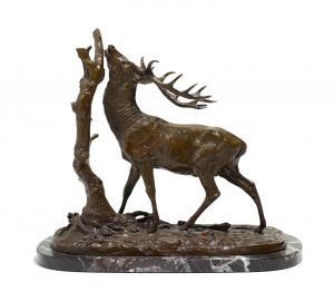 Mêne Pierre Jules 1810-1879,model of a stag,20th century,Bonhams GB 2018-06-25