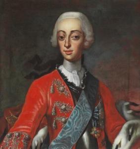 MÖLLER Andreas 1684-1758,Portrait of King Frederik V,Bruun Rasmussen DK 2018-08-13