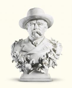 MÖLLER Reinhard G 1855-1912,bust of Otto von Bismarck,1885,Sotheby's GB 2016-01-19