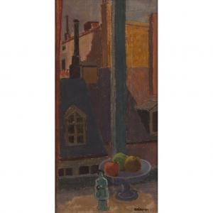 MÖLLER Sigurd 1895-1984,STILL-LIFE ON THE WINDOW LEDGE,1939,Lyon & Turnbull GB 2016-10-26