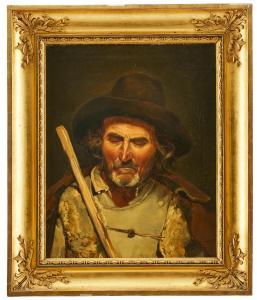MÖRNER Hjalmar 1794-1837,Il vero Ritratto di Belisario pastore,Uppsala Auction SE 2020-08-18