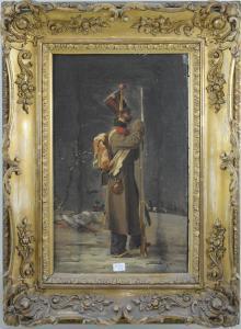MÖRNER Hjalmar 1794-1837,Portrait de militaire,Rops BE 2017-09-03