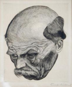 MüLLER Ewald 1881,Kopf eines bärtigen Mannes,DAWO Auktionen DE 2015-03-18