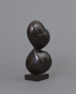müller frédéric 1919-1981,Forme, sculpture en bronze patiné,Piguet CH 2012-03-14