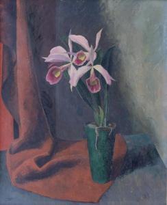 MÜLLER Heinrich 1814,Stilleben mit Orchidee,Rusterholtz CH 2017-01-28