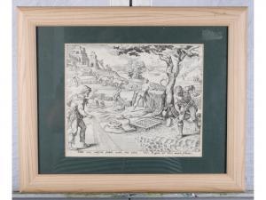 MÜLLER Herman 1840-1919,Landscape with figures harvesting,Jones and Jacob GB 2016-03-09
