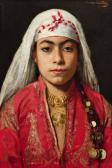MÜLLER Maria 1847-1902,Portrait einer jungen Orientalin,Palais Dorotheum AT 2007-10-29