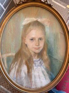 MÜLLER MASSDORF Julius,Portrait de jeune fille en buste,1918,Binoche et Giquello 2021-09-24