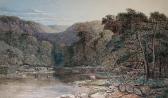 MÜLLER Rosa 1861-1901,'Evening' - River scene near Cricieth, North Wales,1875,Bonhams GB 2009-06-17