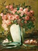 MÜLLER WISCHIN Anton 1865-1949,"Rosenstrauss (bouquet of roses)",Kaupp DE 2012-06-16