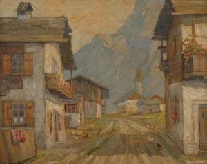 MÜNNICH Hans 1892-1970,Sermoos in Tirol,Mehlis DE 2021-08-26