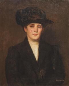 M COOTS Howard 1900,Portrait of a Lady,Hindman US 2014-05-16
