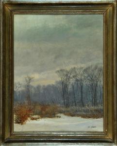 Maaß Wilhelm 1895,Winterliche Waldlandschaft,Allgauer DE 2017-11-09
