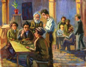 MAARAVI David 1896-1945,Chess Players,Tiroche IL 2015-07-04