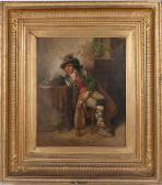 MAAS Lorenz 1845-1882,Portrait of a Piper,1877,Nye & Company US 2012-02-08