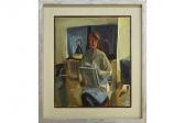 MABBUTT Mary 1951,"Self Portrait - Kitchen",Rosebery's GB 2015-03-24