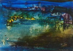 Mac Miadhchain Padraig,Lights Below the Sea (Fuerta Ventura, Canarias),1960,Rosebery's 2023-03-14