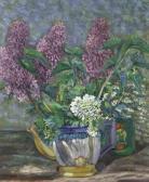 MACAIONE Thomas Silvestri 1907-1992,Lilacs,1963,Dallas Auction US 2021-09-08