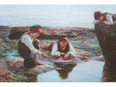 MACALLUM John Thomas Hamilton 1841-1896,LURING A TIDE,1880,Lawrences GB 2016-01-22