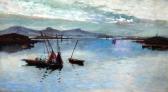 MACALLUM John Thomas Hamilton 1841-1896,Sailing boats on an estu,1876,Bellmans Fine Art Auctioneers 2018-09-11