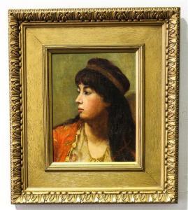 MACARTHUR Mary 1872-1888,Portrait of a Lady,Hindman US 2018-08-01