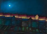 MACAULEY R,R. MACAULEY MOONLIGHT pastel, signed and dated '91,1991,McTear's GB 2012-08-14