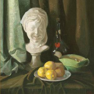 MACCORMICK Nettie 1800-1900,Still Life with Lemons,De Veres Art Auctions IE 2008-04-07