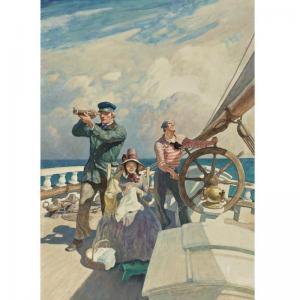 MACCOY Ann Wyeth,They Took Their Wives With Them On Their Cruises,1942,Sotheby's 2006-05-24