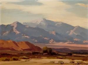 MACCOY Wilton Charles 1902-1986,Desert Landscape,Weschler's US 2018-12-11