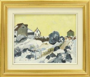 MACCULLOCH Ross 1950-1993,Peggy's Cove Rock,Lando Art Auction CA 2019-02-24