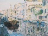 MACDONAGH WOOD michael 1900-1900,Venetian Barges,Cheffins GB 2022-05-12