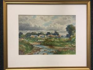 MACDONALD Alfred 1800-1900,Whittingham landscape Northumberland with figure o,Jim Railton 2016-08-13