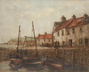 MACDONALD ARTHUR 1897-1940,A Quiet Harbour,Bamfords Auctioneers and Valuers GB 2022-05-05