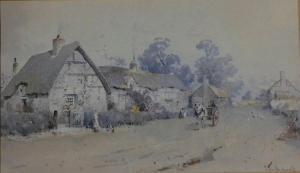 MACDONALD J.Tim 1889-1923,British Village Scene,Rowley Fine Art Auctioneers GB 2015-11-18