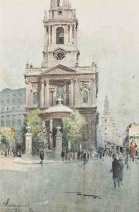 MACDONALD J.Tim 1889-1923,St Mary-Le-Strand, London,1923,Christie's GB 2014-05-20