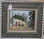 MACDONALD Jack,Street Scene with Figures and Buildings,Tooveys Auction GB 2009-08-12