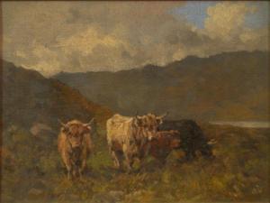 MacDONALD John Blake 1829-1901,HIGHLAND CATTLE,Lyon & Turnbull GB 2011-10-15