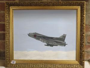 MACDONALD Thomas 1934-2012,lightening jet fighter,1974,Willingham GB 2018-10-06