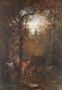 MACDOUGAL James 1828-1901,Cattle in woodland,1885,Bonhams GB 2022-11-22