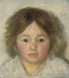 MacDowell Eakins Susan H. 1851-1938,Head of a Child,Christie's GB 2011-10-25