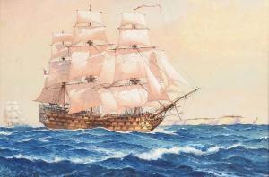 MACDOWELL William 1888-1950,THE TALL SHIP,Ross's Auctioneers and values IE 2022-08-17