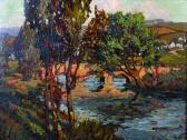 MACE John Edmund 1889-1952,A River Landscape,John Nicholson GB 2016-09-07