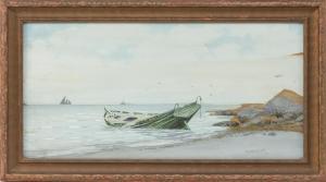 Maceachern Neil,Beached boat,1918,Eldred's US 2020-04-13